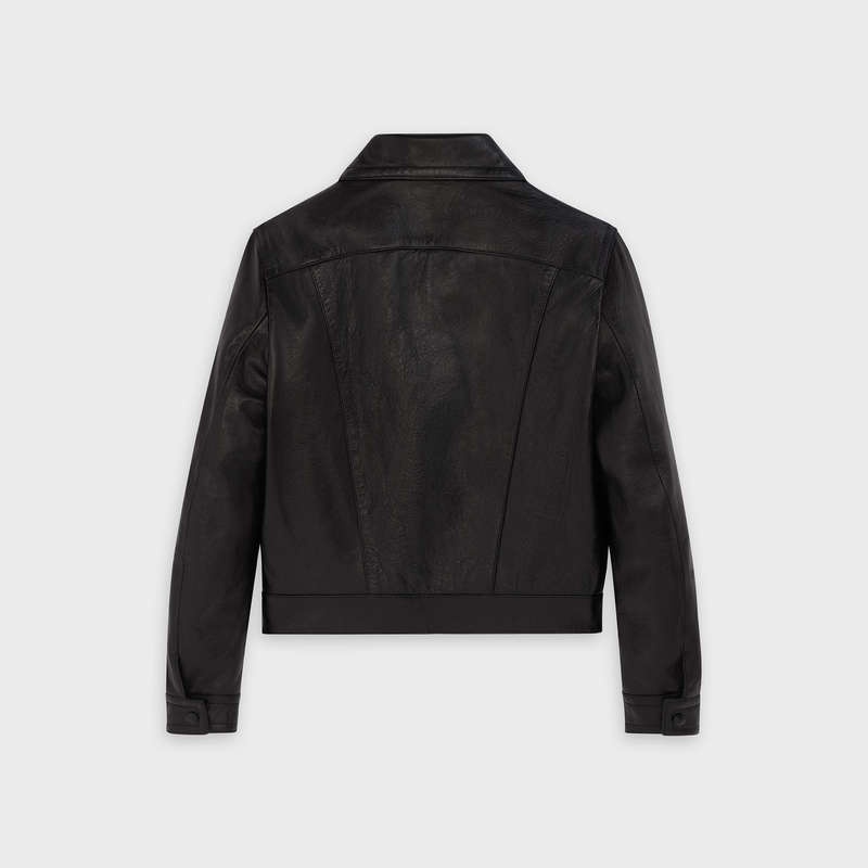 Celine Paul Blouson In Lambskin Blousons Siyah | CL-591969