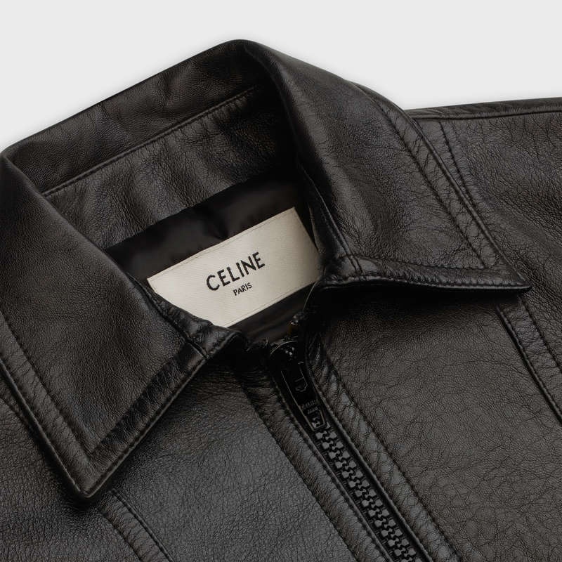 Celine Paul Blouson In Leather Siyah | CL-591920