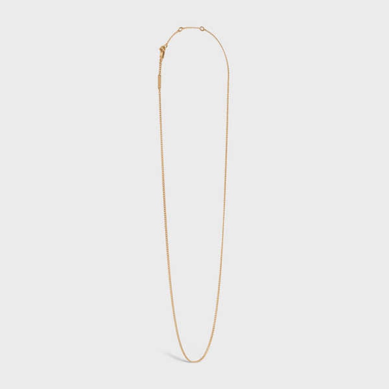 Celine Separables Chain In Brass With Gold Finish Kolye Altın | CL-592263