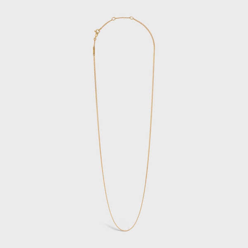 Celine Separables Chain In Brass With Gold Finish Kolye Altın | CL-592263