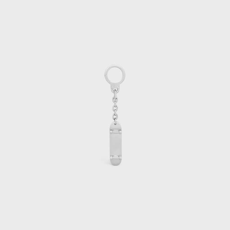 Celine Skateboard Charm In Brass And Enamel Lifestyle Pembe | CL-591686