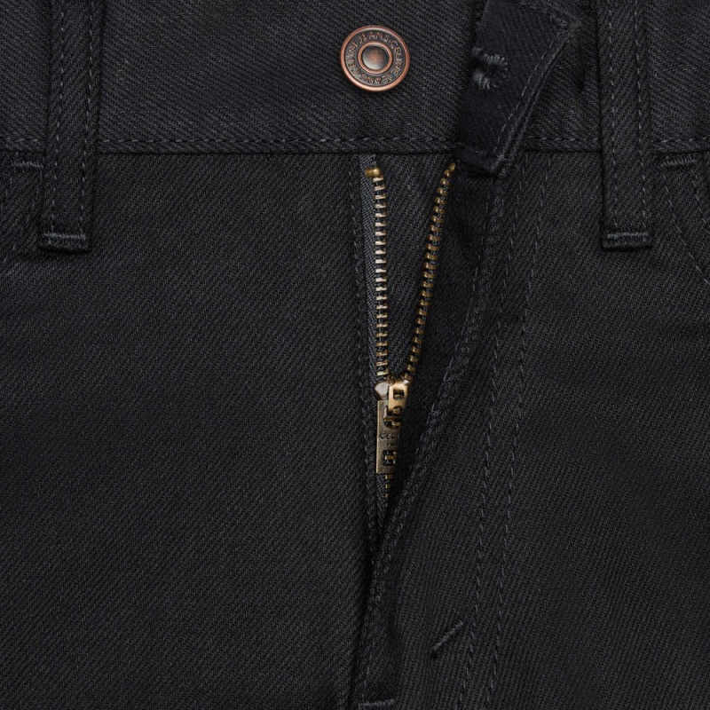 Celine Slim Jeans In Pure Black Wash Denim Pantolon Siyah | CL-592725