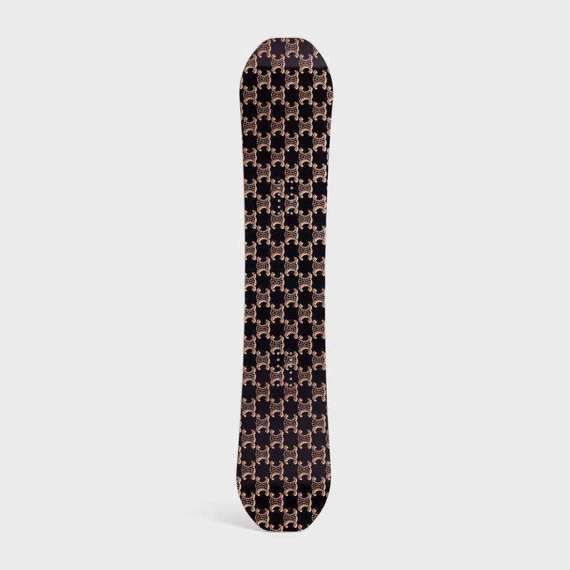 Celine Snowboard Triomphe Kanvas Print Lifestyle Siyah | CL-591682