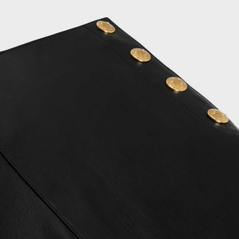 Celine Sıska Jeans In Plongé Pantolon Siyah | CL-592732