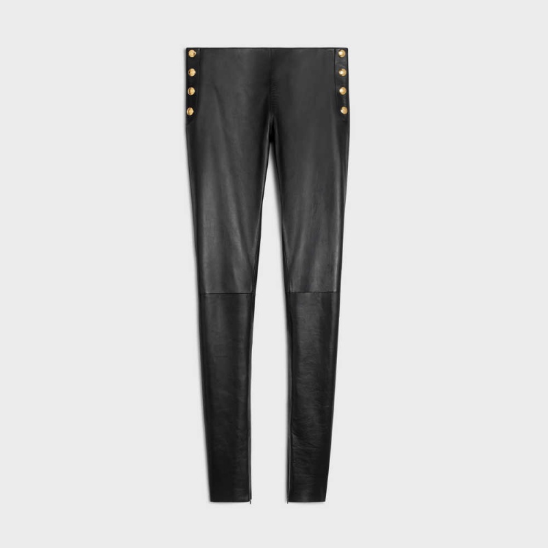Celine Sıska Jeans In Plongé Pantolon Siyah | CL-592732