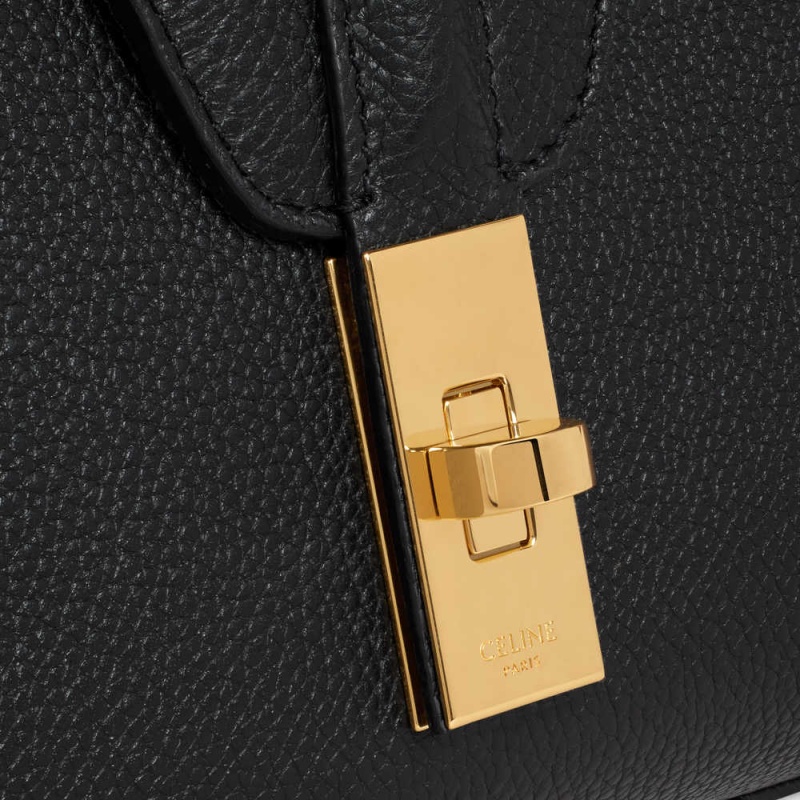 Celine Teen Soft In Supple Grained Calfskin 16 Siyah | CL-593260