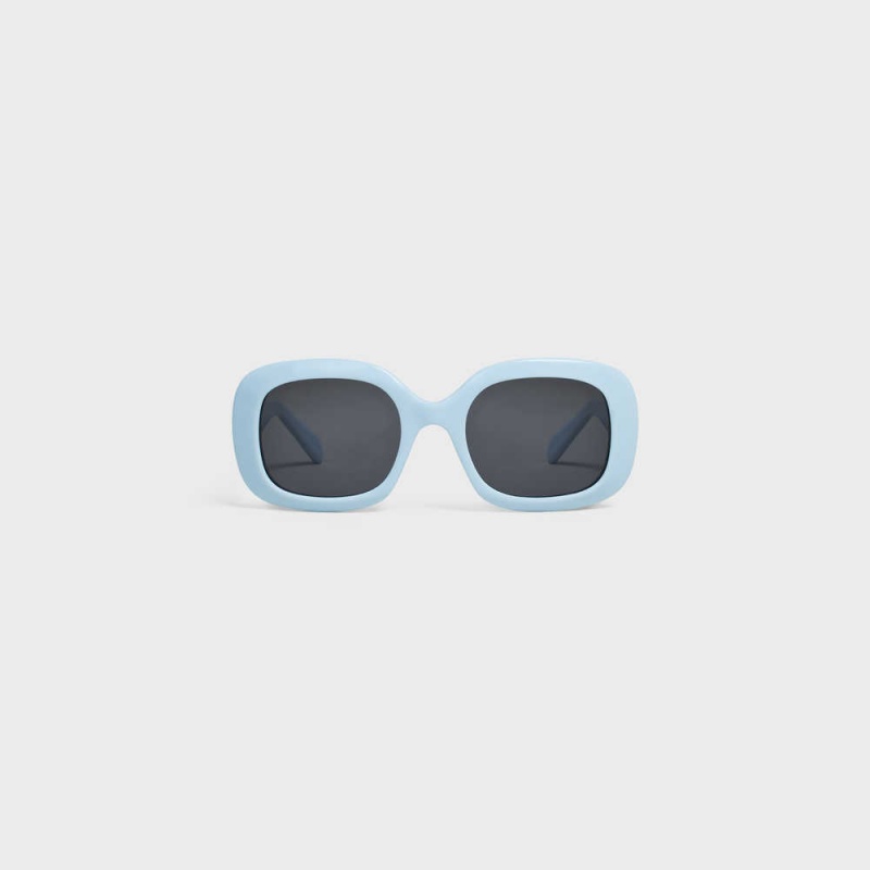 Celine Triomphe 10 In Acetate Güneş Gözlüğü Açık Mavi | CL-592398