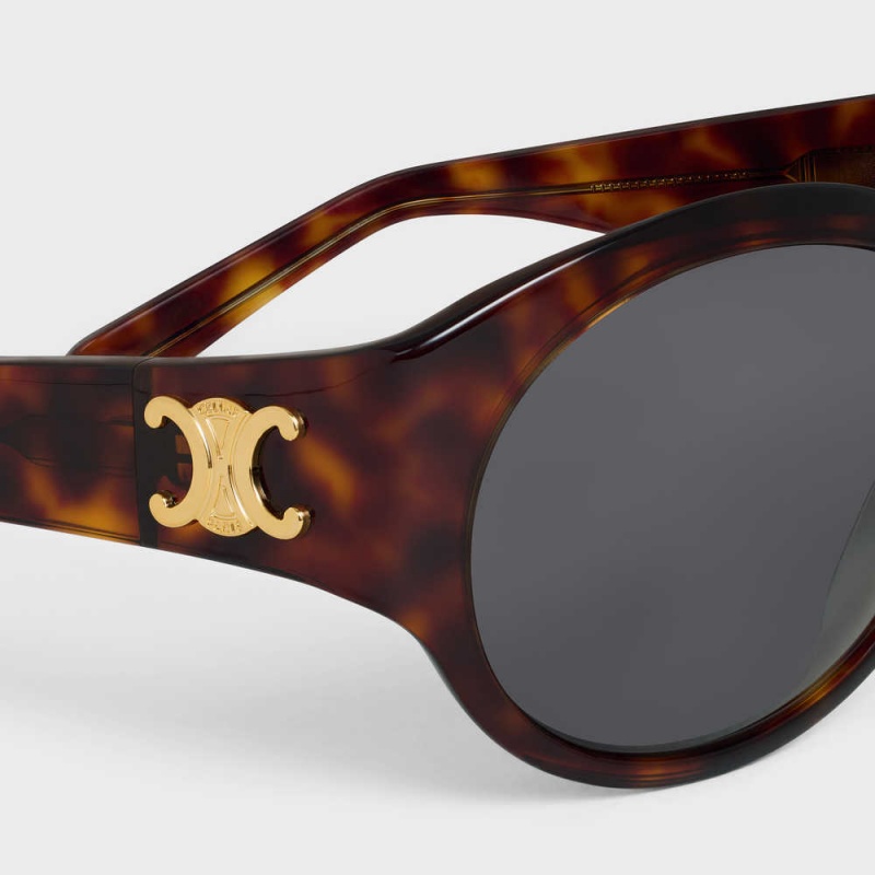 Celine Triomphe 11 In Acetate Güneş Gözlüğü Kırmızı | CL-592373