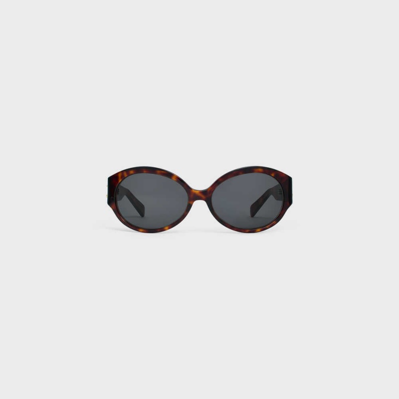 Celine Triomphe 11 In Acetate Güneş Gözlüğü Kırmızı | CL-592373