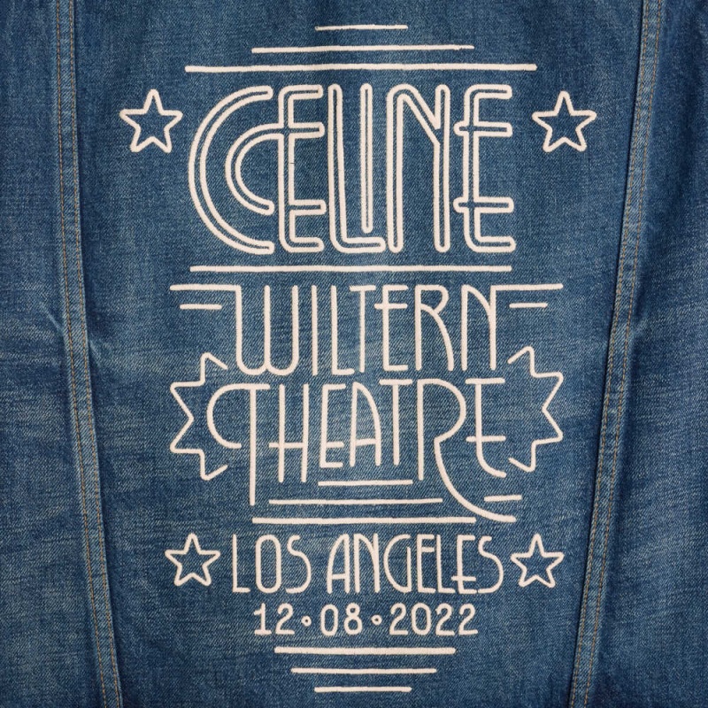 Celine Trucker In Dark Union Wash Denim Mont Koyu Açık Mavi | CL-592633