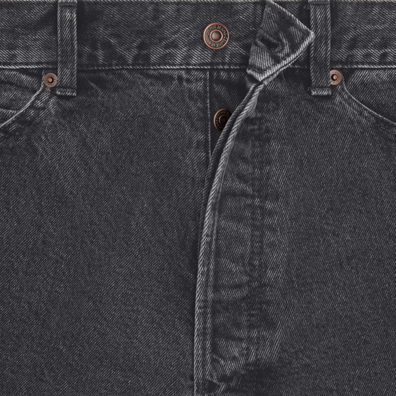 Celine Wesley Jeans In Charcoal Wash Denim Pantolon Gri Açık Mavi | CL-592052