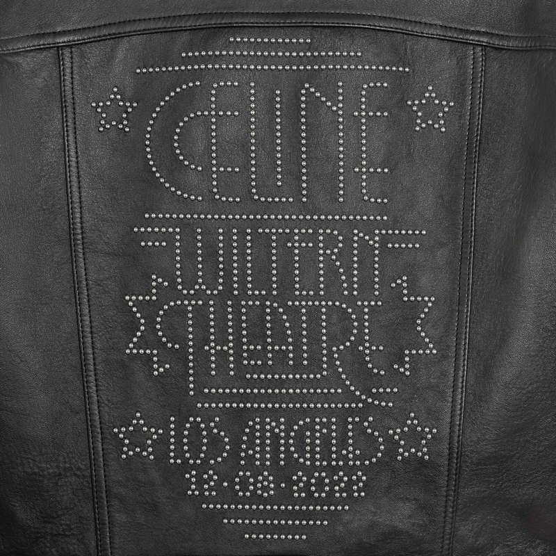 Celine Wiltern Blouson In Soft Leather Siyah | CL-591915