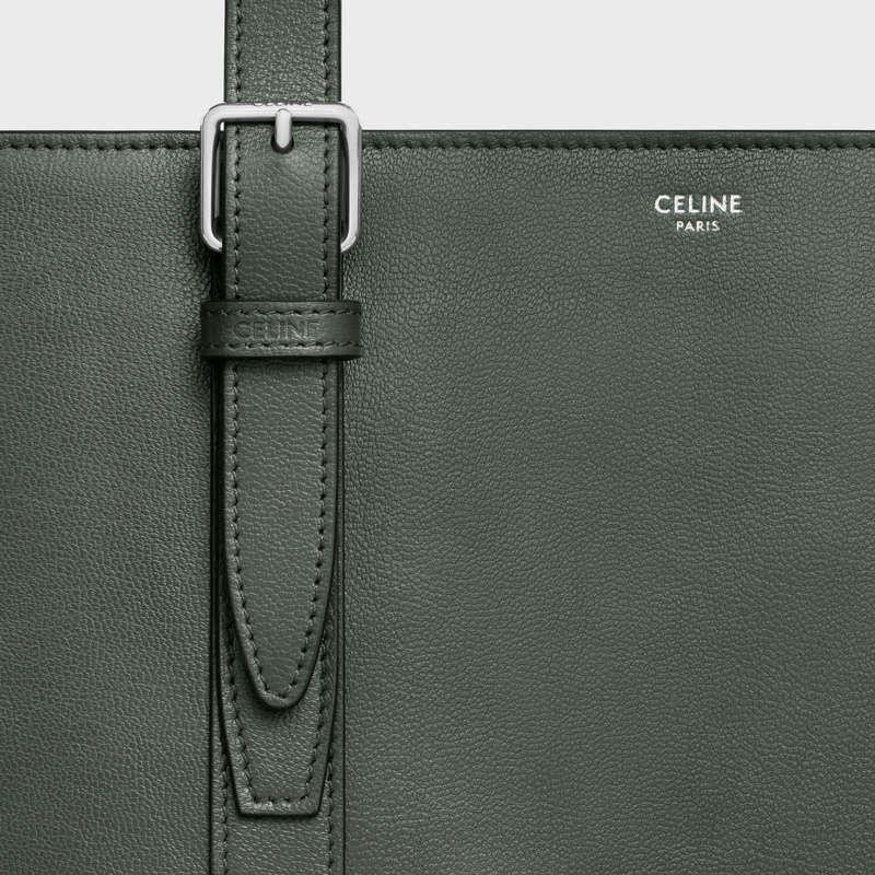 Celine With Tokalı In Smooth Calfskin Cabas Koyu | CL-591834