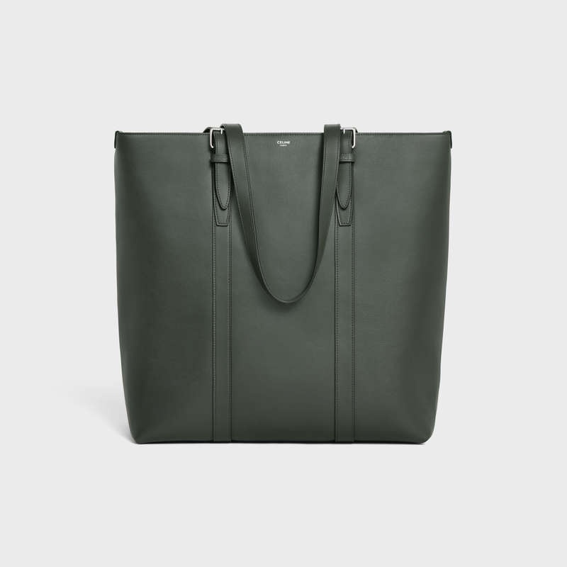 Celine With Tokalı In Smooth Calfskin Cabas Koyu | CL-591834